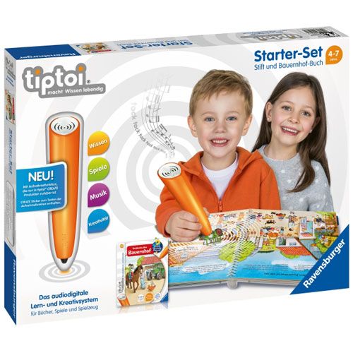 tiptoi® Starter-Set: Stift und Bauernhof-Buch