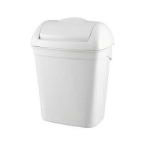Hygiene-Abfallbehälter, 8 Liter, weiß