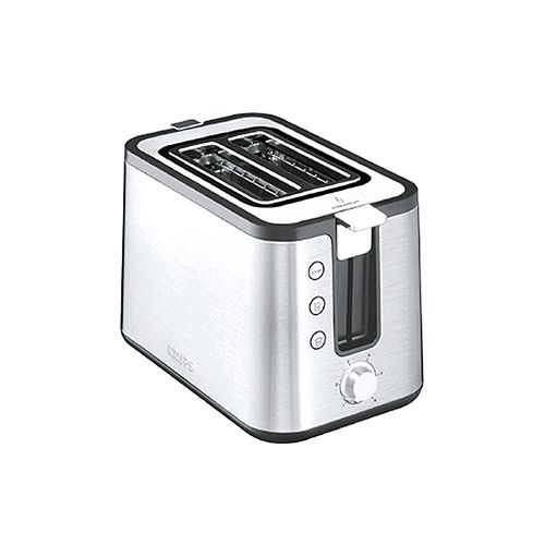 Toaster, 700 Watt, Edelstahl/schwarz