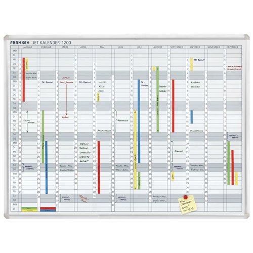 JetKalender® Jahreskalender, 120 x 90 cm