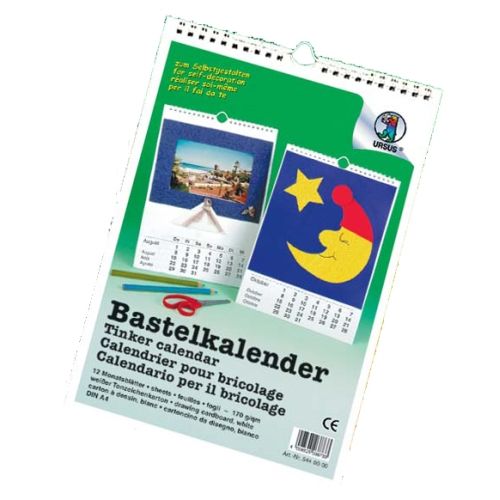 Bastelkalender, DIN A4, 10 Stk.