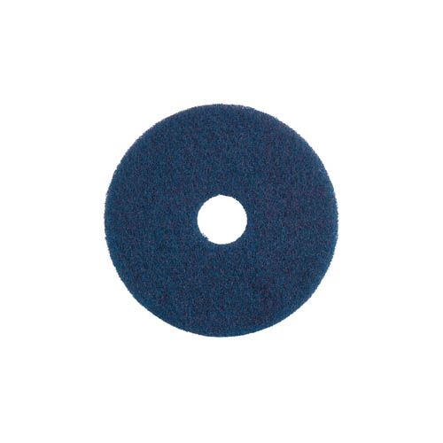 Unterhaltsreinigungs- Pad, 33 cm, blau
