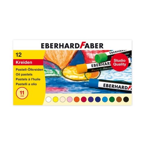 Eberhard Faber Pastell Ölkreide, 12er Sortiment